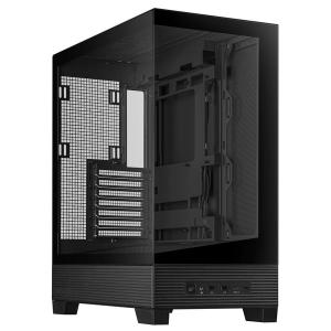 ASUS PCケース A31 BLACK ミドルタワー ATX/Micro-ATX/Mini-ITX/BTF対応 ブラック -お取り寄せ- 0146-0197105798359-ds｜applied-net