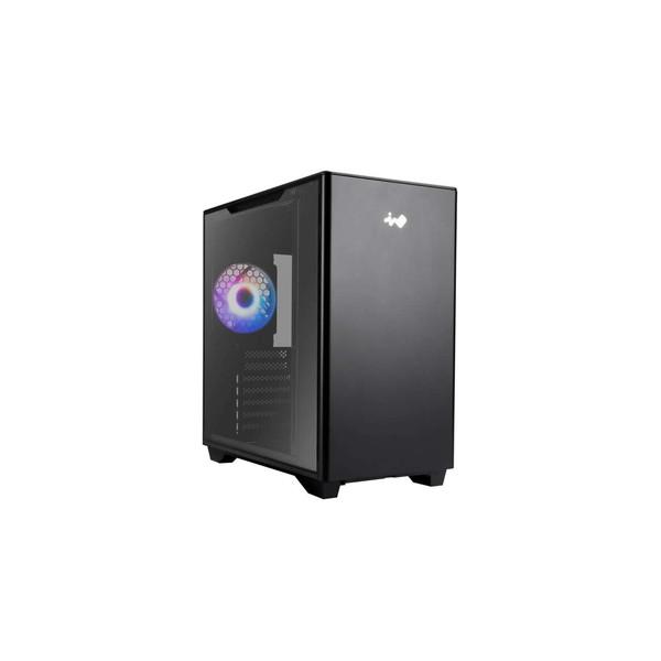 IN WIN マイクロタワーＰＣケース IW-CS-A5BLK-1AM120S -お取り寄せ品-
