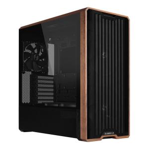 LIAN LI PCケース LANCOOL 217 Black 木調デザイン 裏配線対応 ファン5基標準搭載 ミドルタワー -お取り寄せ- 0146-4718466015853-ds｜applied-net