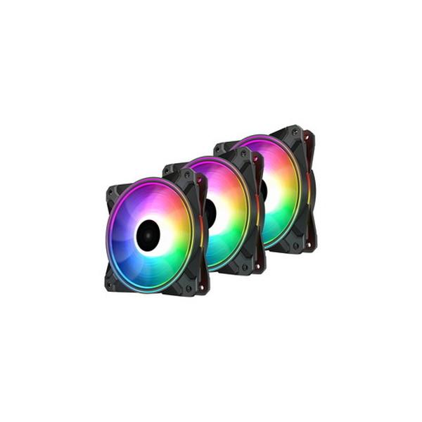 ケースFAN DEEPCOOL DP-F12-AR-CF120P-3P (CF120 PLUS) -...