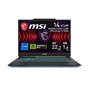 スケルトンゲーミングノートPC MSI Cyborg-14-A13VF-4164JP 14インチ Core i7-13620H GeForce RTX 4060 メモリ:16GB SSD:1TB Win11 Home｜applied-net