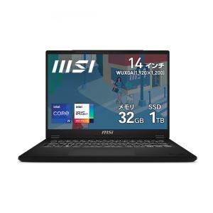 薄型・軽量ハイパワービジネスノートパソコン MSI Modern-14-H-D13MG-4165JP 14インチ WUXGA Core i9-13900H メモリ:32GB SSD:1TB Win11 Home