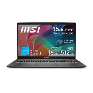 msi Modern-15-F13MG-5419JP 15.6インチ Core i3-1315U SSD 512GB Win11 Home 0233-4526541198311-ds｜applied-net
