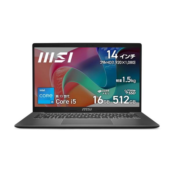 【6月19日発売予定】 MSI ノートPC Modern-14-F13MG-5424JP 14インチ...