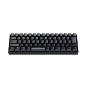 日本語ゲーミングキーボード タイムリー Timely K630RGB-JPTI 60％サイズ 銀軸メカニカルキー採用 本体TypeCコネクタ採用 -お取り寄せ品-｜applied-net