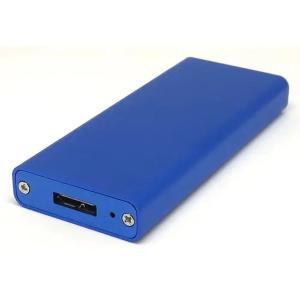 タイムリー M2-CASE-U3G1-BL M.2 SSD用アルミケース -お取り寄せ-｜applied-net