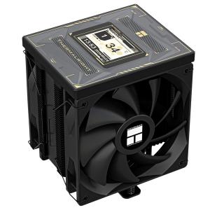 Thermalright CPUクーラー Burst Assassin 120 Vision BLACK 2.4インチ液晶搭載 高さ:156mm LGA1851/AM5対応 ブラック -お取り寄せ品-｜applied-net