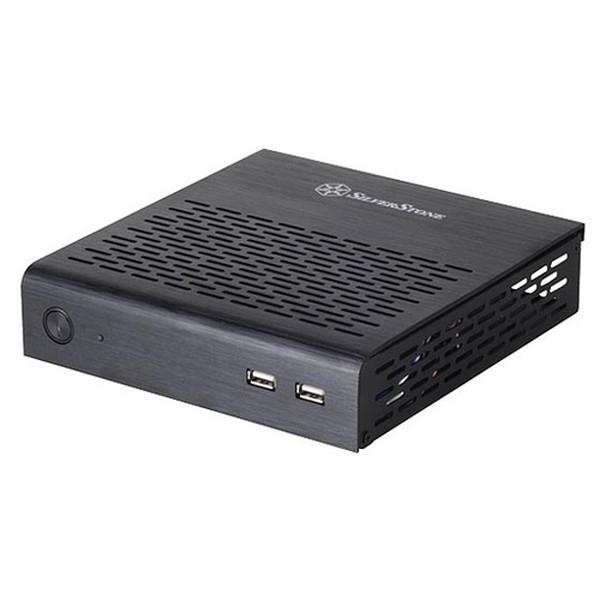 Silverstone Thin Mini-ITXケース  SIV-SST-PT13B -お取り寄せ...