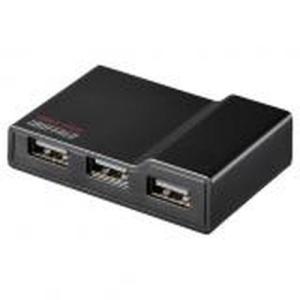 BUFFALO バッファロー BSH4A11BK PC/TV対応 4ポートセルフパワーハブ ブラック お取り寄せ｜applied-net