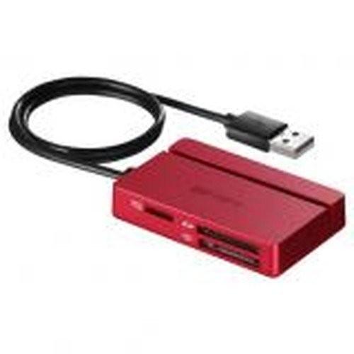 BUFFALO バッファロー BSCR100U2RD USB2.0 マルチカードリーダー スタンダー...