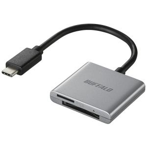 カードリーダーUSBType-C シルバー BSCR110U3CSV -お取り寄せ-｜applied-net
