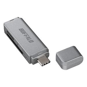 カードリーダーUSBType-C シルバー BSCR120U3CSV -お取り寄せ-｜applied-net