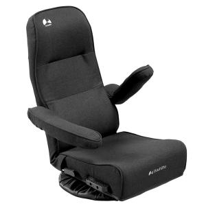 Bauhutte バウヒュッテ ゲーミング座椅子 HUG POD ハグポッド ブラック GX-250-BK -メーカー直送-｜applied-net