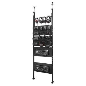 Bauhutte バウヒュッテ デバイスウォール BHW-700-BK 壁面収納 自由にレイアウト可能 総耐荷重:30kg以下 ブラック -メーカー直送-｜applied-net