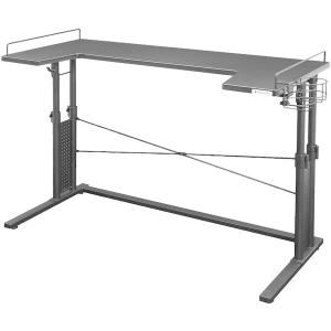 Bauhutte バウヒュッテ ベッドデスク BHD-1200BD-BK 昇降式 ブラック -メーカー直送-｜applied-net