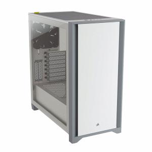 CORSAIR ミドルタワーPCケース 4000D TG WHT (CC-9011199-WW) -お取り寄せ品-｜applied-net