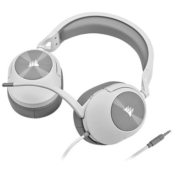 ヘッドセット CORSAIR HS55 Stereo White (CA-9011261-AP) -...