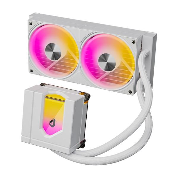 upHere 240mm水冷CPUクーラー E240TC 白 【キャンセル不可・北海道沖縄離島配送不...