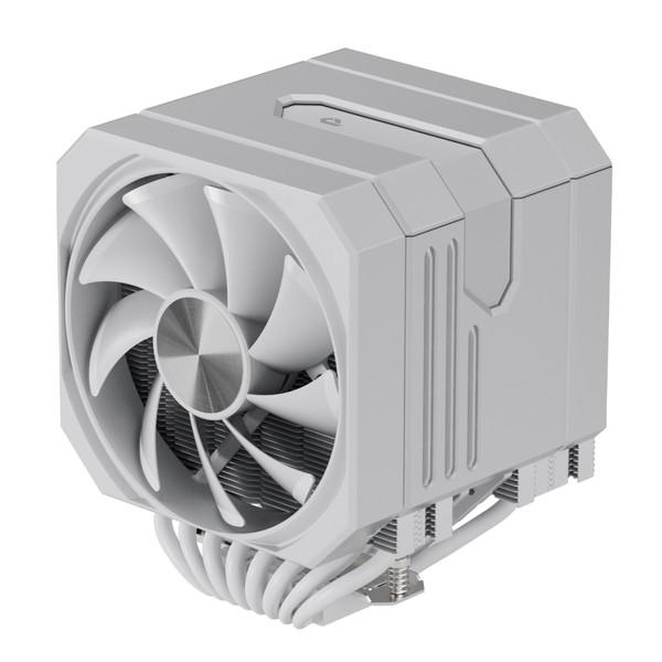 upHere デュアルファン空冷CPUクーラー UP2T8 白 【キャンセル不可・北海道沖縄離島配送...