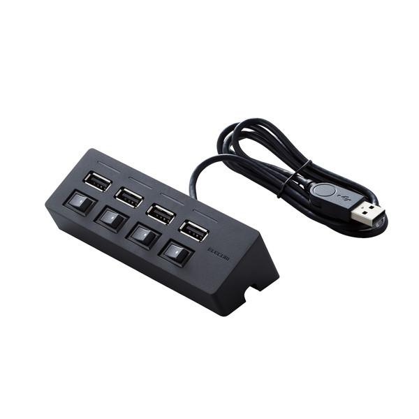 ELECOM エレコム U2H-TZS428SBK お取り寄せ