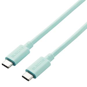 ELECOM エレコム USB4-APCC5P08GN USBケーブル USB4 USB-IF 正規認証品 USB-C to USB-C PD対応 最大100W 80cm グリーン -お取り寄せ品-｜applied-net