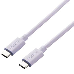 ELECOM エレコム USB4-APCC5P08PU USBケーブル USB4 USB-IF 正規認証品 USB-C to USB-C PD対応 最大100W 80cm パープル -お取り寄せ品-｜applied-net