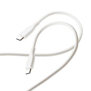 ELECOM エレコム MPA-CCSS10WH USBケーブル USB A to USB C シリコン素材 RoHS 簡易パッケージ -お取り寄せ品-｜applied-net