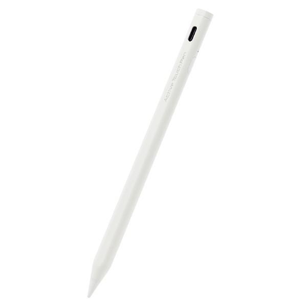 ELECOM エレコム P-TPACSTAP02WH タッチペン 充電式 スタイラスペン 極細 ペン...