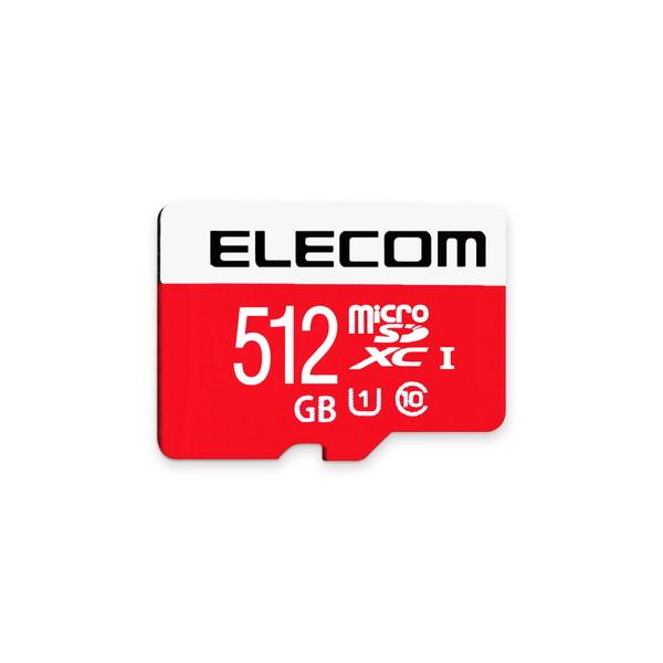 ELECOM GM-MFMS512G マイクロSD 512GB ニンテンドースイッチ対応 SD変換ア...