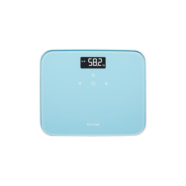 ELECOM エレコム HCS-S02BL エクリア体重計 BMI表示可能 レイクブルー -お取り寄...