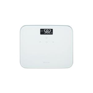ELECOM エレコム HCS-S02WH エクリア体重計 BMI表示可能 ストーンホワイト -お取り寄せ品-｜applied-net