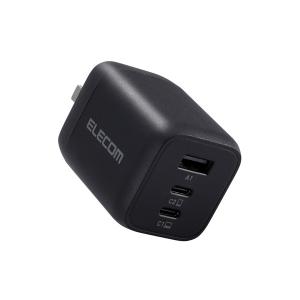 ELECOM エレコム MPA-ACCP4465BK AC充電器 USB充電器 USB Power Delivery対応 PPS対応 65W スイングプラグ ブラック -お取り寄せ品-｜applied-net