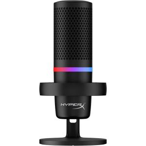 HyperX コンデンサーマイク HyperX DuoCast ハイレゾ24bit/96kHz録音 RGB発光 ポップフィルター内蔵 ミュート切り替え ゲイン調整 4P5E2AA -お取り寄せ-｜applied-net