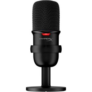 HyperX コンデンサーマイク HyperX SoloCast ハイレゾ24bit/96kHz録音 ミュート切り替え 角度調整可能 PC/PS5/PS4対応 USB-C接続 ブラック 4P5P8AA -お取り寄せ-｜applied-net