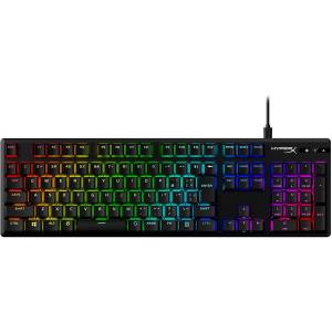HyperX メカニカルキーボード HyperX Alloy Origins PBT HX 赤軸 キー側面印刷 日本語配列 RGB発光 ブラック 639N3AA#ABJ -お取り寄せ-｜applied-net