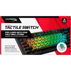 HyperX キーボード用スイッチ HyperX タクタイルスイッチ 青軸 キー荷重:40g アクチュエーションポイント:1.8mm ルブ済み(潤滑油塗布済み) 85U08AA -お取り寄せ-｜applied-net