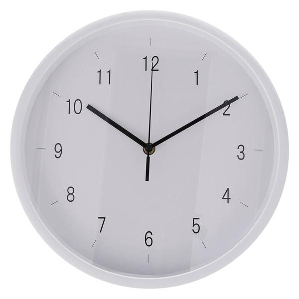 不二貿易 掛時計 エンケル φ30 WH 商品CD39871 【代引・日時指定・キャンセル不可・北海...