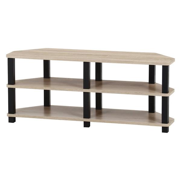 不二貿易 フィット コーナーTV台 オーク 商品CD52269 【代引・日時指定・キャンセル不可・北...