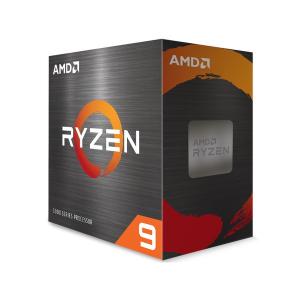 CPU AMD Ryzen 9 5900X W/O Cooler 100100000061WOF クロック周波数：3.7GHz ソケット形状：Socket AM4 二次キャッシュ：6MB 6901-2210020543533