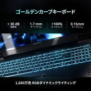 ゲーミングノートパソコン GIGABYTE G...の詳細画像5