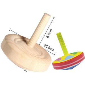 ARTEC アーテック 玩具・おもちゃ 伝承・伝統・昔ながら・懐かし 手回しゴマ 無着色 φ58 商品番号 2443 お取り寄せ