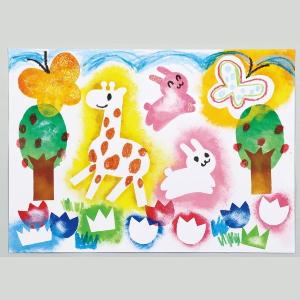 Artec アーテック 美術 画材 書道 版画 かんたんステンシルはんが 8切 商品番号 752 お取り寄せ 1016 通販ショップ アポロ 通販 Yahoo ショッピング