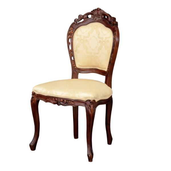 クロシオ フランシスカチェアー肘なしブラウン 90021 【代引・日時指定・キャンセル不可・北海道沖...