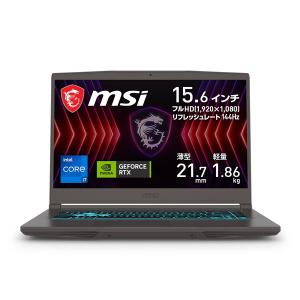 ゲーミングノートPC MSI Thin-15-B12UC-3464JP アプライドモデル 15.6インチ Core i7-12650H GeForce RTX 3050 メモリ:32GB SSD:512GB Win11 Home｜applied-net