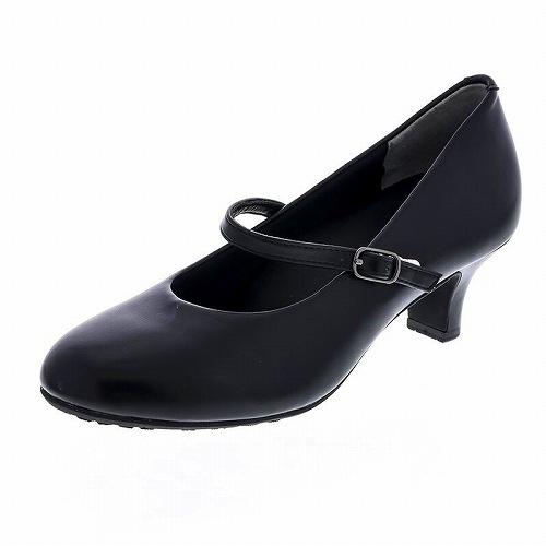 アシックス商事 Lady woker(レディワーカー) 5cmヒール ラウンドトゥ ストラップパンプ...