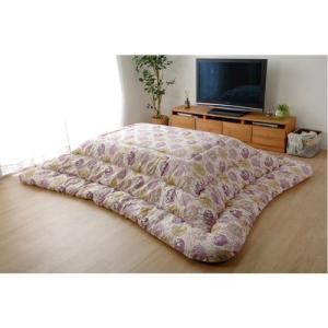 イケヒコ こたつ布団 正方形 国産 花柄 掛け単品 ピンク 約205×205cm カジュアル ピンク 6022019  -お取り寄せ品-｜applied-net