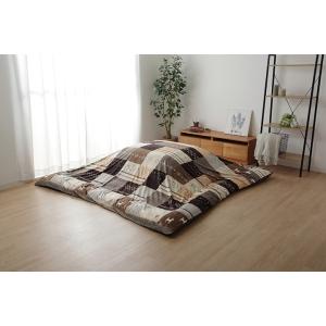 イケヒコ こたつカバー 長方形 カバー ギャッベ柄 ノルディック ブラウン 約215×295cm ギャベ ブラウン 5195159  -お取り寄せ品-｜applied-net