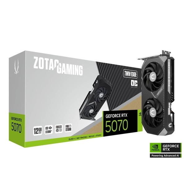 グラフィックボード ZOTAC GAMING GeForce RTX 5070 Twin Edge ...