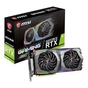 グラフィックボード MSI GeForce RTX 2070 GAMING 8G PCIExp 8GB NVIDIA GeForce RTX 2070 PCIe 3.0 HDMIx1 DisplayPortx3 USB Type-Cx1の商品画像