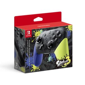 【新品未開封品 国内正規品 純正品】任天堂 Nintendo Switch Proコントローラー スプラトゥーン3エディション Splatoon3 6501-4902370549560